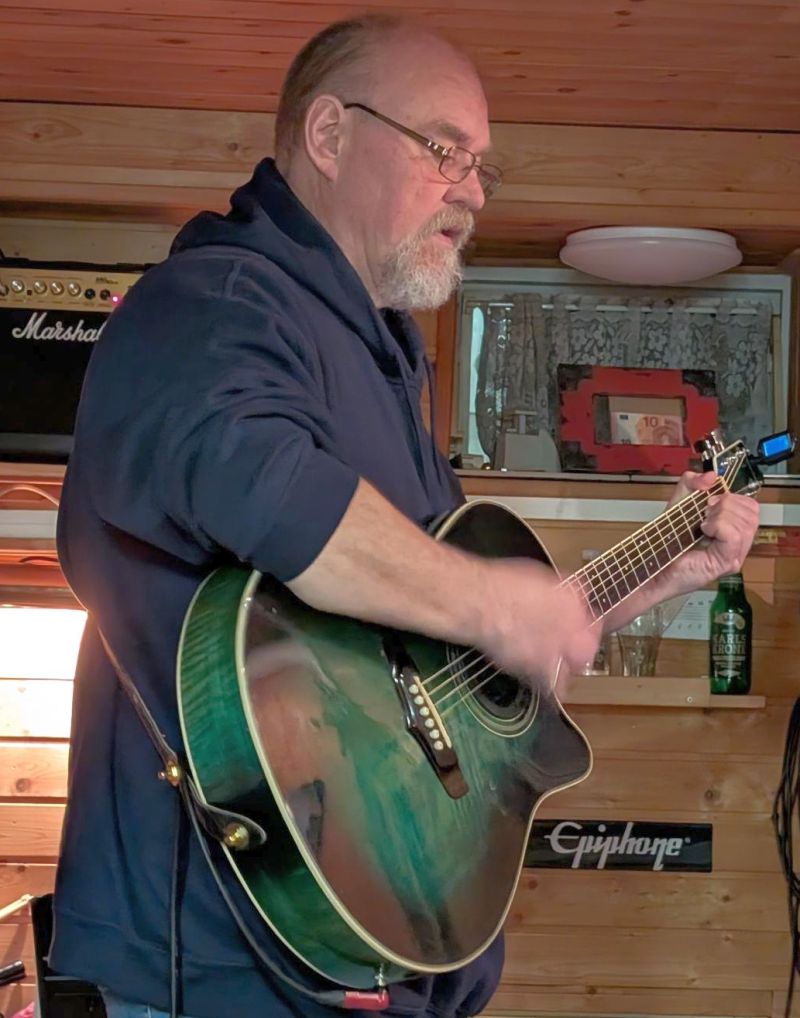 Im Proberaum am 22.12.25 - Fotos von Roswitha